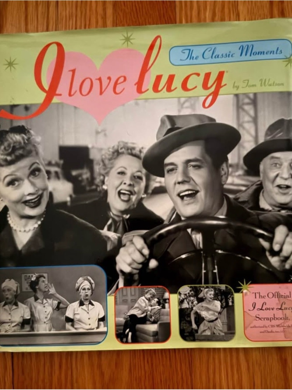 Classic Moments Scrapbook - Mint Green & Pink